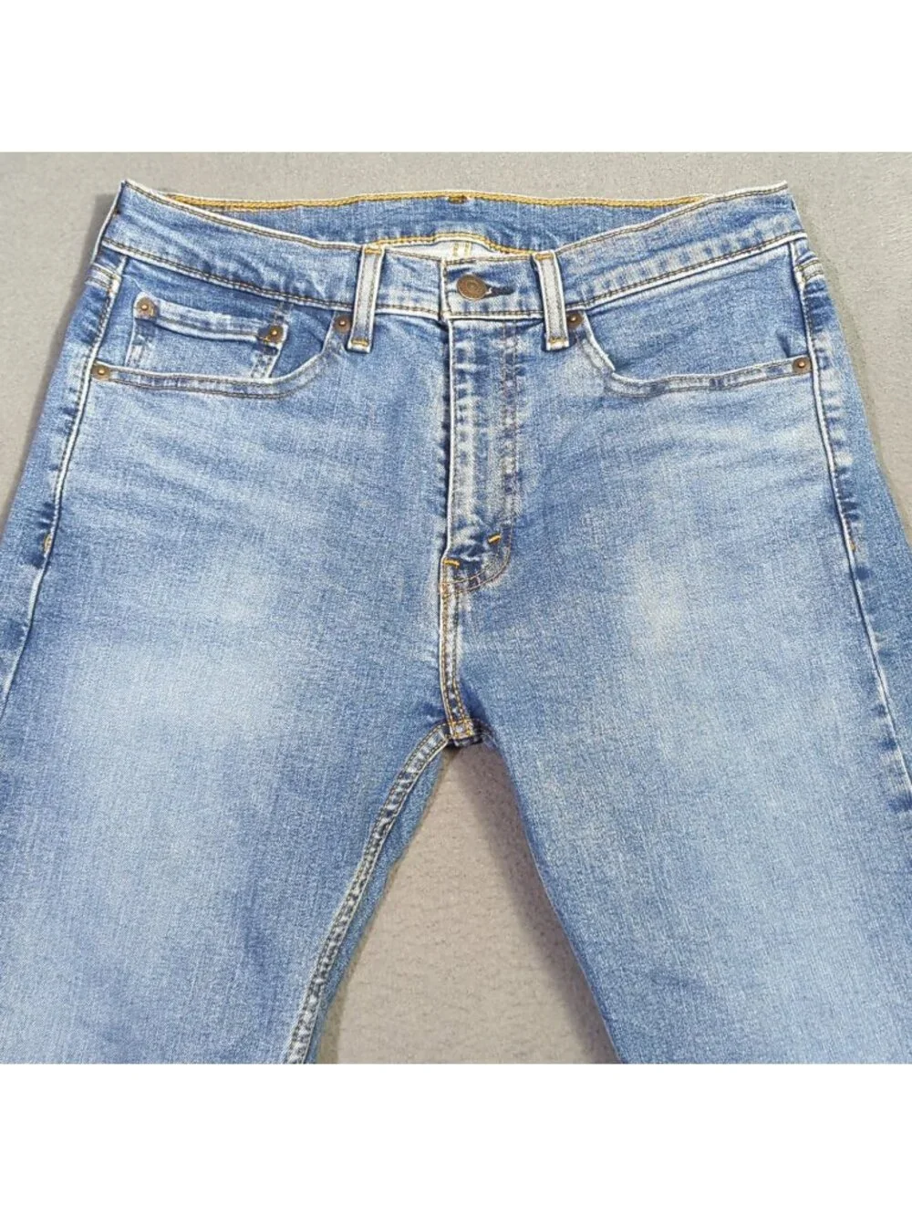 Levi's Jeans Men's 31x30 Fits 30x29 Blue 506 Comfort Straight Fit Denim